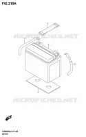 BATTERY for Suzuki V-STROM 800 2024