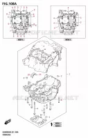 CRANKCASE for Suzuki V-STROM 800 2024
