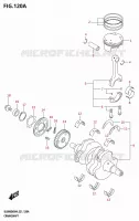 CRANKSHAFT for Suzuki V-STROM 800 2024