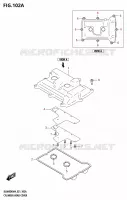 CYLINDER HEAD COVER for Suzuki V-STROM 800 2024