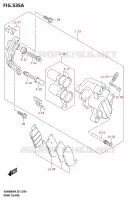 FRONT CALIPER for Suzuki V-STROM 800 2024