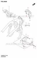FRONT FAIRING BRACKET for Suzuki V-STROM 800 2024