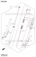 FRONT FORK for Suzuki V-STROM 800 2024