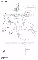 FUEL TANK for Suzuki V-STROM 800 2024