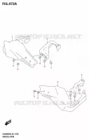 KNUCKLE COVERS for Suzuki V-STROM 800 2024