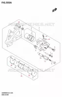 REAR CALIPER for Suzuki V-STROM 800 2024