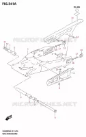 SWINGARM for Suzuki V-STROM 800 2024