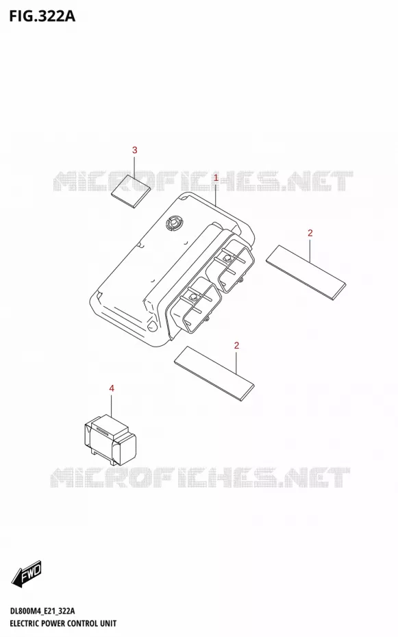 ELECTRIC POWER CONTROL UNIT Suzuki MOTO 800 V-STROM 2024  DL800RQ M4 (E21)
