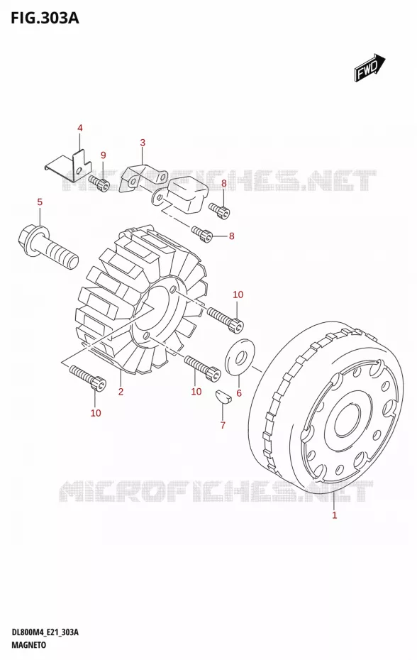 IGNITION Suzuki MOTO 800 V-STROM 2024  DL800RQ M4 (E21)