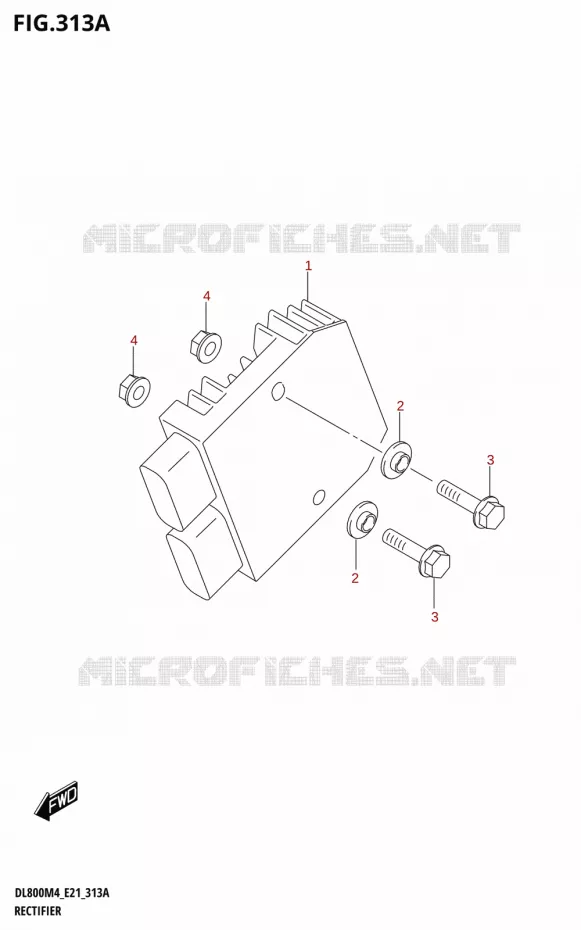 RECTIFIER Suzuki MOTO 800 V-STROM 2024  DL800RQ M4 (E21)