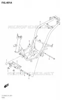 FRAME for Suzuki ACCESS 125 2022