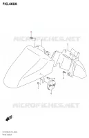 FRONT FENDER for Suzuki ACCESS 125 2022