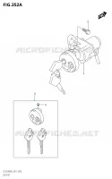 LOCK SET for Suzuki ACCESS 125 2022