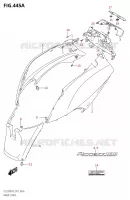 REAR FAIRING for Suzuki ACCESS 125 2022