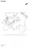 REAR FENDER for Suzuki ACCESS 125 2022