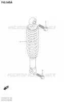 REAR SHOCK ABSORBER for Suzuki ACCESS 125 2022