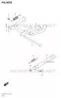 STAND for Suzuki ACCESS 125 2022
