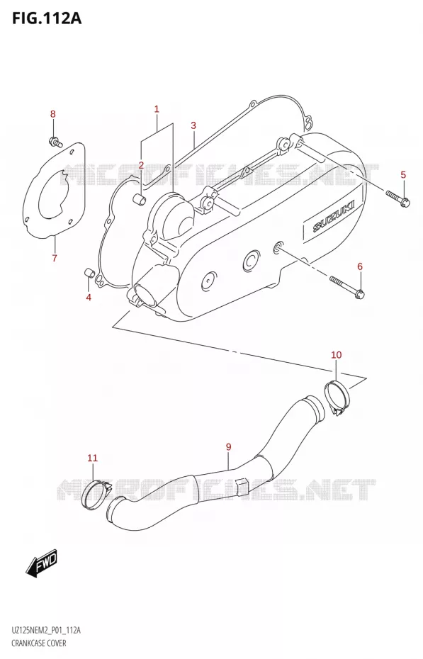 CASING Suzuki SCOOTER 125 ACCESS 2022  UZ125NE M2 (E01)