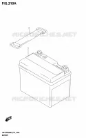 BATTERY for Suzuki AVENIS 125 2024