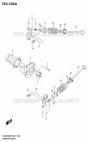 CAMSHAFT   VALVES for Suzuki AVENIS 125 2024