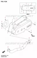CRANKCASE COVER for Suzuki AVENIS 125 2024