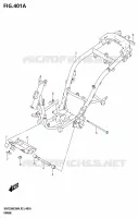 FRAME for Suzuki AVENIS 125 2024