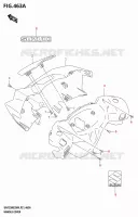 HANDLEBAR FAIRING for Suzuki AVENIS 125 2024
