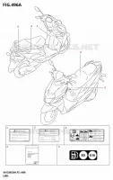 LABEL for Suzuki AVENIS 125 2024