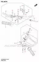 LEVERS   HANDGRIPS for Suzuki AVENIS 125 2024
