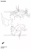 REAR FENDER for Suzuki AVENIS 125 2024
