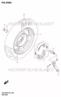 REAR WHEEL for Suzuki AVENIS 125 2024
