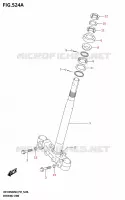 STEERING COLUMN for Suzuki AVENIS 125 2024
