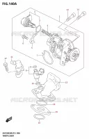 THROTTLE BODY for Suzuki AVENIS 125 2024