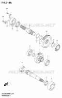 TRANSMISSION (2) for Suzuki AVENIS 125 2024