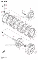 CLUTCH for Suzuki RM-Z 450 2024