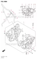 CRANKCASE for Suzuki RM-Z 450 2024
