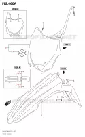FRONT FENDER for Suzuki RM-Z 450 2024