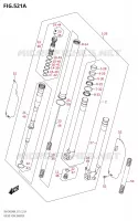 FRONT FORK for Suzuki RM-Z 450 2024