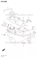 FUEL TANK for Suzuki RM-Z 450 2024