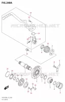 KICK STARTER for Suzuki RM-Z 450 2024