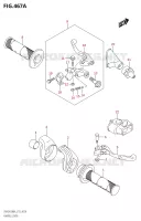 LEVERS   HANDGRIPS for Suzuki RM-Z 450 2024