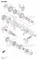 TRANSMISSION for Suzuki RM-Z 450 2024