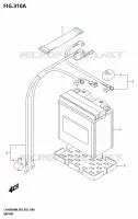 BATTERY (LT A500X) for Suzuki KINGQUAD 500 2024