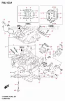 CYLINDER HEAD for Suzuki KINGQUAD 500 2024