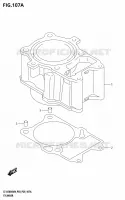 CYLINDER for Suzuki KINGQUAD 500 2024