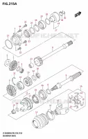 DRIVESHAFT for Suzuki KINGQUAD 500 2024