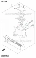 FRONT MASTER CYLINDER for Suzuki KINGQUAD 500 2024
