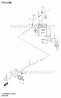 FUEL EVAP SYSTEM (P33) for Suzuki KINGQUAD 500 2024