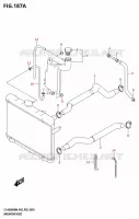 RADIATOR HOSE   EXPANSION TANK for Suzuki KINGQUAD 500 2024
