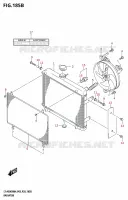 RADIATOR (P28) for Suzuki KINGQUAD 500 2024